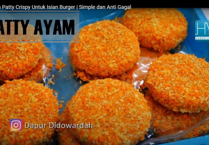 Chicken Patty Crispy Untuk Isian Burger Simple Dan Anti Gagal The Hasan Video