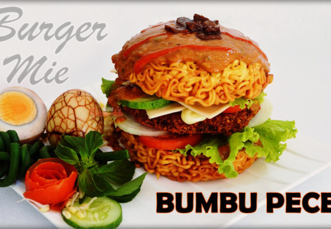 Resep Mie Unik Burger Mie Instan Crispy Bumbu Pecel The Hasan Video